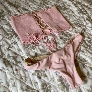 PILYQ Pink Bathing Suit